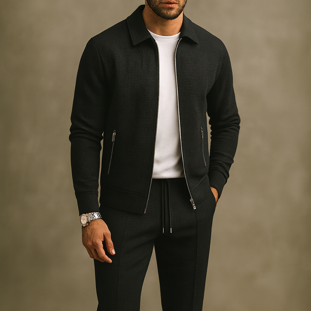 Casual Soft Waffle Suit for Men